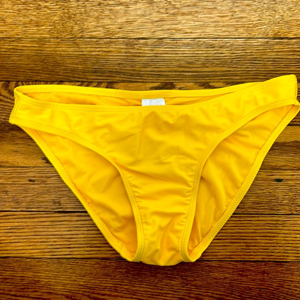 Xhilaration Yellow Ruffle Bikini Set - Picture 5 of 11